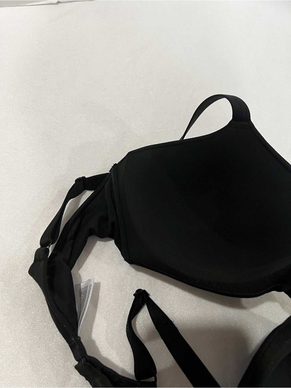 Wacoal How Perfect Wire Free T-Shirt Bra Size 38C Black - Picture 7 of 16